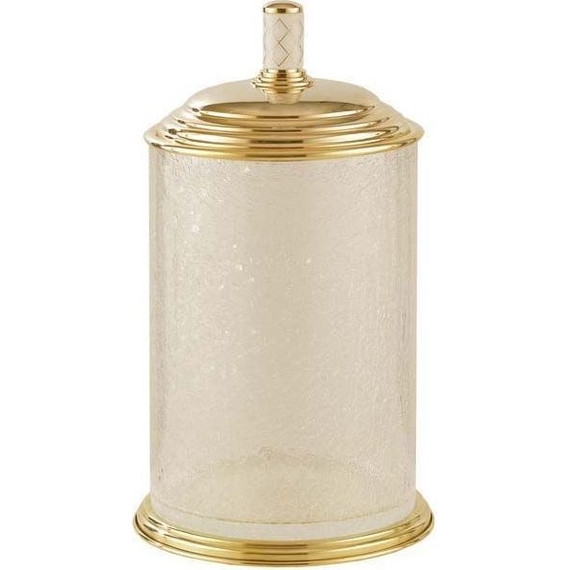 Ведро для мусора Boheme Murano Gold 10914-W-G, золото - фото 