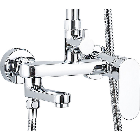 Душевая стойка Azario Arizona AZ-20S, Цвет производителя: хром - фото 6