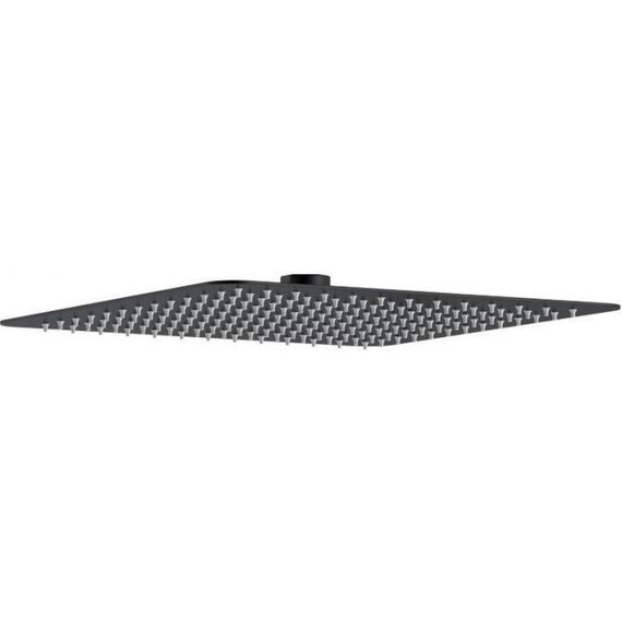 Верхний душ Boheme Qubic 300x300 мм 421-B, чёрный матовый - фото 