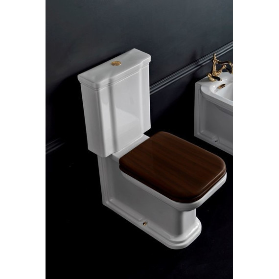 Унитаз-компакт Kerasan Waldorf (411701+418101+750990 Geberit+760390cr) - фото 
