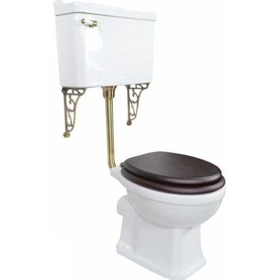 Унитаз-компакт Magliezza Retro 7009 (механизм слива бронза) - фото 