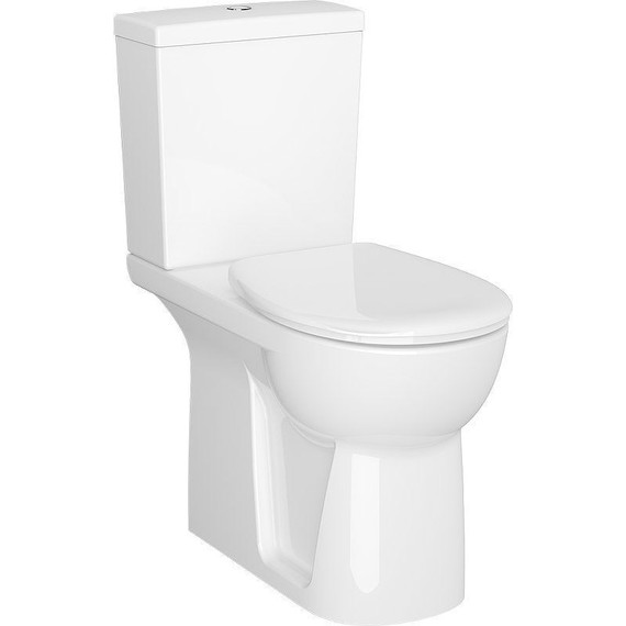 Унитаз-компакт Vitra Special Needs Conforma 9832B003-7204 для людей с ограниченными возможностями, с крышкой дюропласт - фото 