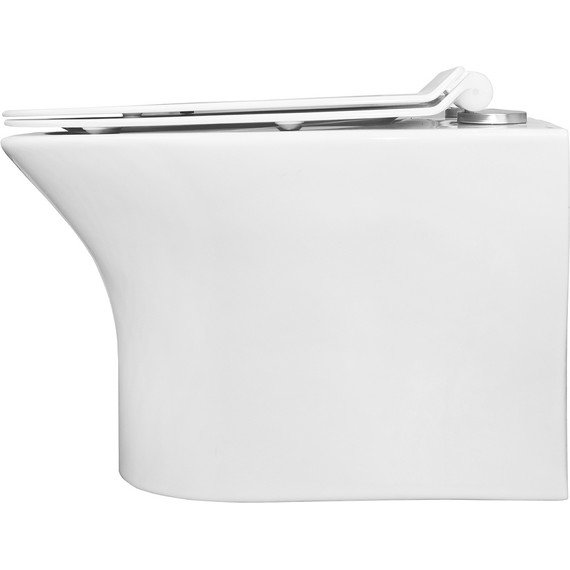 Инсталляция с подвесным унитазом комплект: Loranto 4501 с подвесным унитазом Azario Round AZ-2617E сиденье микролифт - фото 12