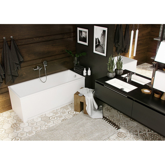 Ванна акриловая Azario Liliana 170x70 см AV.0012170, Размер - мм: 1700х700 - фото 6