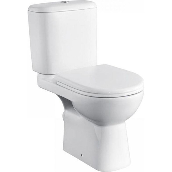 Унитаз-компакт Roca Access 34P23900Y с крышкой микролифт - фото 