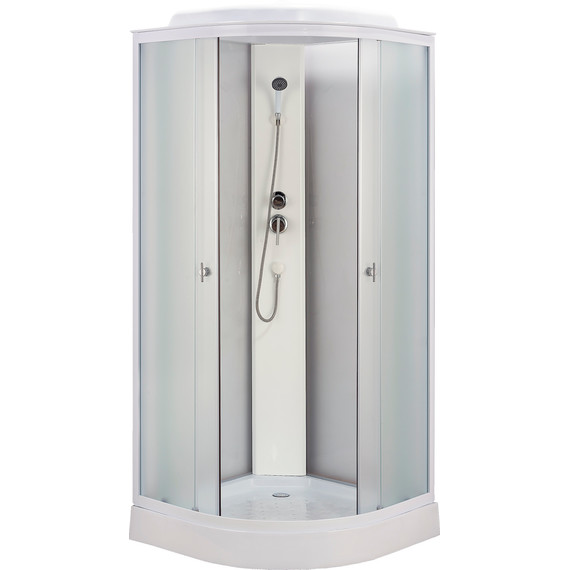 Душевая кабина Loranto 900х900 см CS-981ТМ/W, белый/матовое - фото 