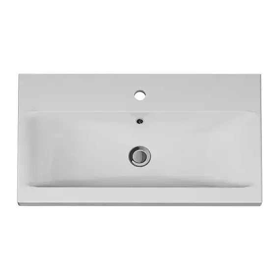 Тумба с раковиной AM.PM Gem 75 см M90FSX07522GM32, графит матовый, Цвет фасада: графит матовый - фото 5