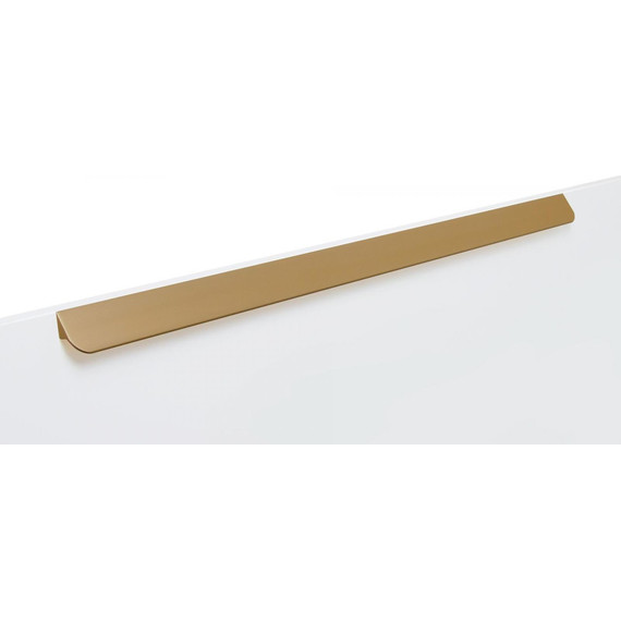 Ручка для мебельной тумбы Cezares Eco 60 см RS156SG.3/512 (1 шт) сатиновое золото - фото 