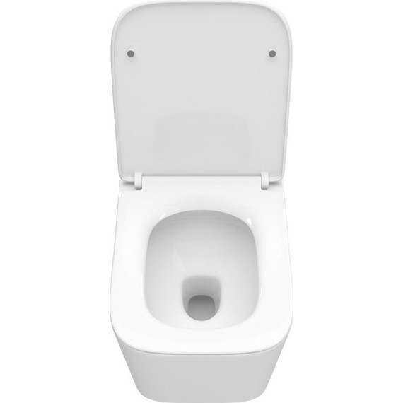 Унитаз подвесной безободковый BelBagno Due-Tor BB5171CH-TOR/SC (Система смыва торнадо) с крышкой микролифт - фото 8