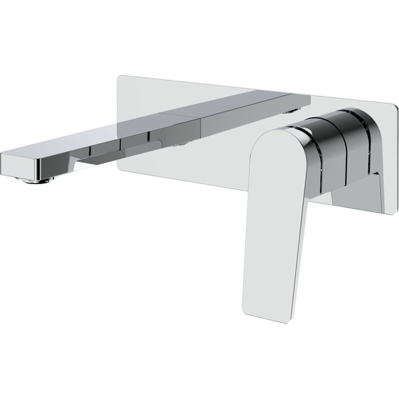 Смеситель для раковины настенный BelBagno ARDENTE-BLVM-CRM-W0 (со скрытой частью) - фото 