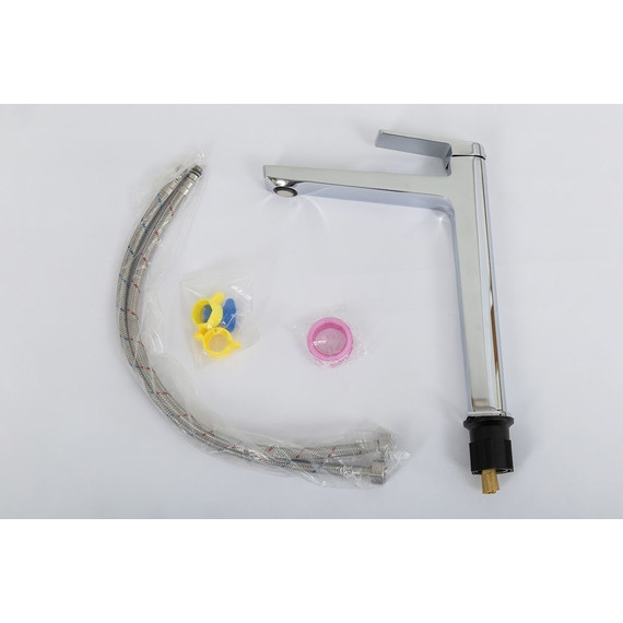 Смеситель для раковины высокий BelBagno ARDENTE-LMC-CRM-W0 - фото 6