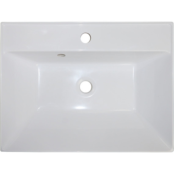 Тумба подвесная с раковиной Azario Velluto 60 см CS00088601, белый матотвый - фото 12