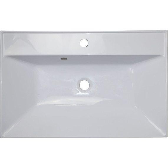 Тумба подвесная с раковиной Azario Velluto 70 см CS00088602, белый матотвый - фото 13