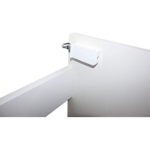 Тумба подвесная с раковиной Azario Velluto 100 см CS00088604, белый матотвый - фото 10