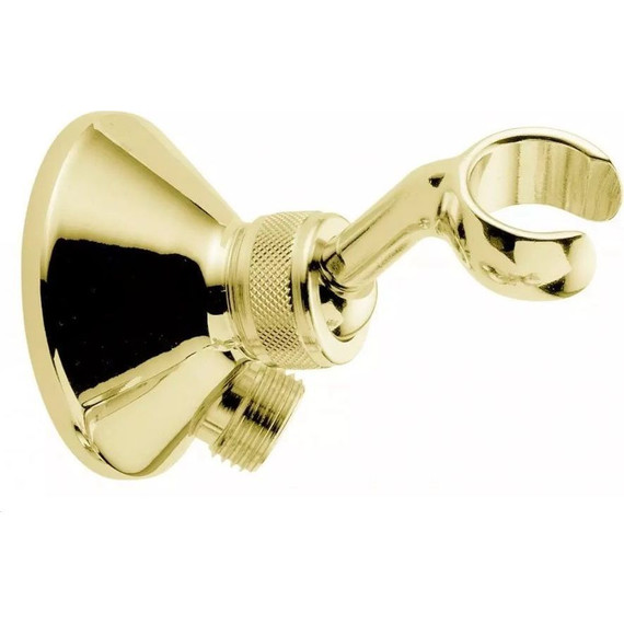 Шланговое подсоединение с держателем Cezares CZR-U-AI-C-03/24, золото - фото 