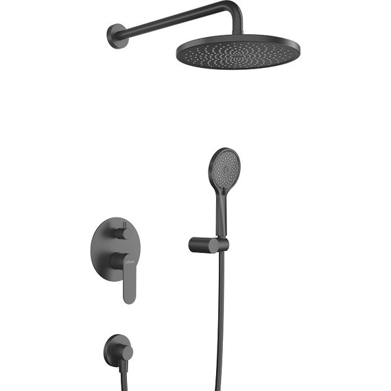 Душевая система для душа Cezares STYLUS-DSET-NOP, чёрный матовый, Цвет производителя: чёрный матовый - фото 2