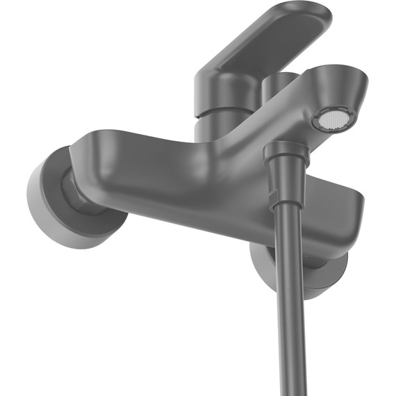 Смеситель для ванны Cezares STYLUS-VD-NOP, чёрный матовый, Цвет производителя: чёрный матовый - фото 3