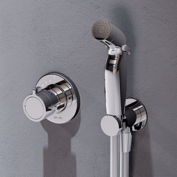 Набор для гигиенического душа с термостатом Am.Pm X-Joy F0H85A400 - фото 2