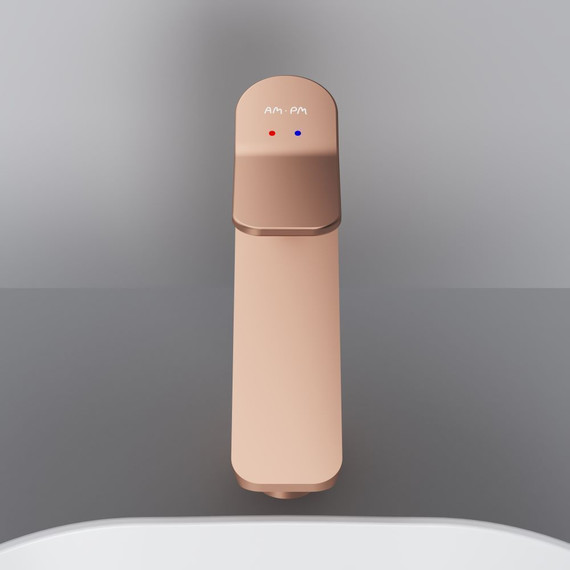Смеситель для раковины высокий AM.PM X.Joy F85A92044, розовое золото, Цвет производителя: розовое золото - фото 7