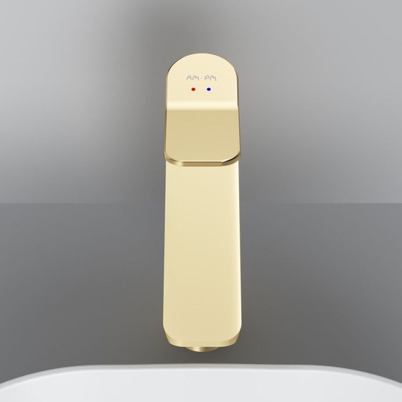 Смеситель для раковины высокий AM.PM X.Joy F85A92099, золото, Цвет производителя: золото - фото 7