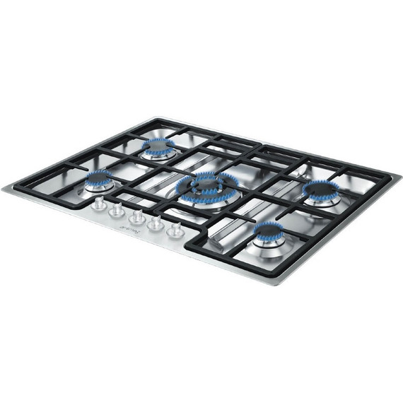 Газовая варочная поверхность Smeg Classica PGF75-4 - фото 4