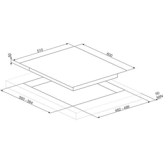 Газовая варочная поверхность Smeg Dolce Stil Novo PVL664CN - фото 9