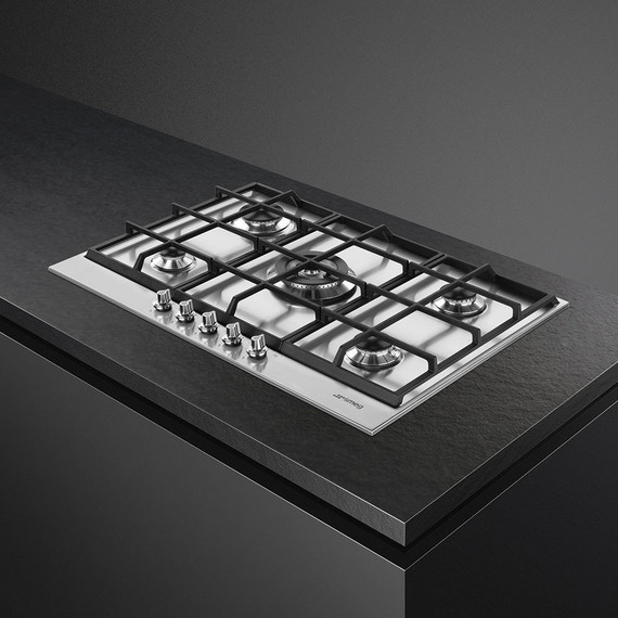 Газовая варочная поверхность Smeg Linea PX175 - фото 3