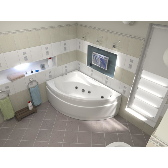 Панель фронтальная для ванны Bas Вектра 150 см L/R - фото 3