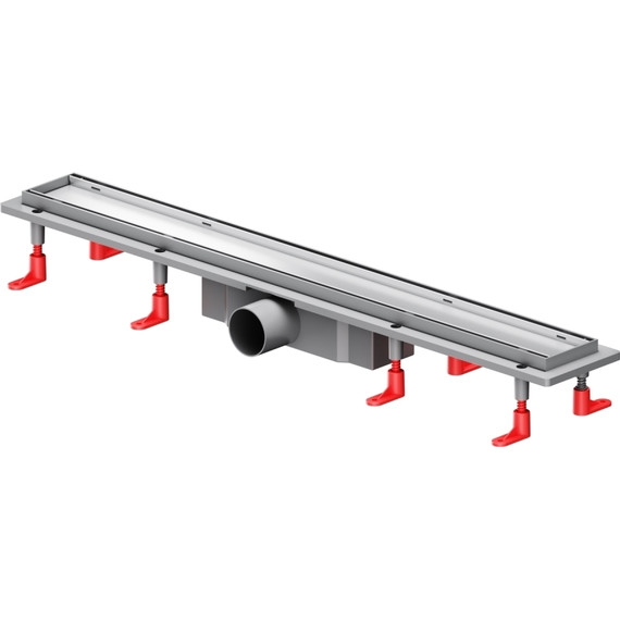 Душевой трап (лоток) 70 AM.PM PrimeFlow W02SC-U11-070-04SB комбинированный затвор со стальной матовой решеткой под плитку - фото 2