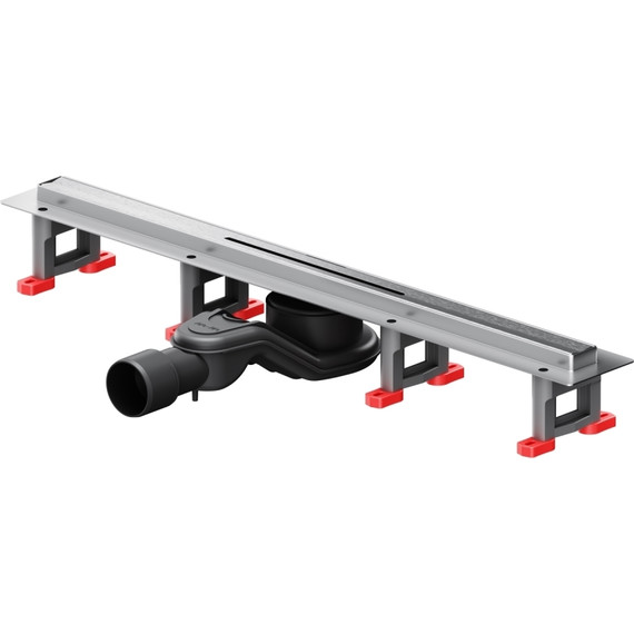 Душевой трап (лоток) 60 AM.PM MasterFlow Slim W01SC-S11-060-05SB комбинированный затвор со стальной матовой решеткой - фото 2