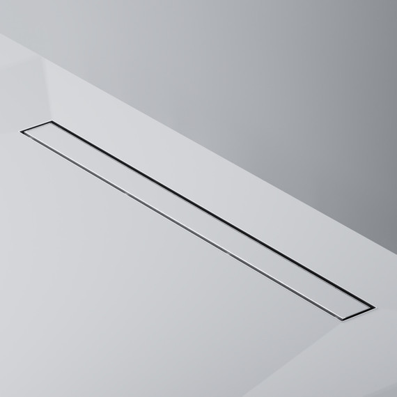 Душевой трап (лоток) 80 AM.PM MasterFlow W01SC-U11-080-04SB комбинированный затвор со стальной матовой решеткой под плитку - фото 6