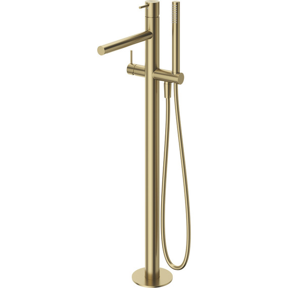 Смеситель для ванны Cezares LEAF-VDP-L-SR, sunrise, Цвет производителя: Sunrise - фото 