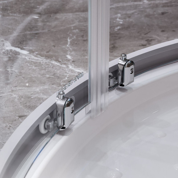 Душевое ограждение Mirsant Neo-100 100x100 см, хром/прозрачное - фото 2