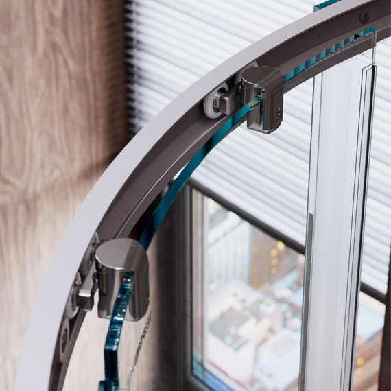 Душевое ограждение Mirsant Neo-100 100x100 см, хром/прозрачное - фото 3