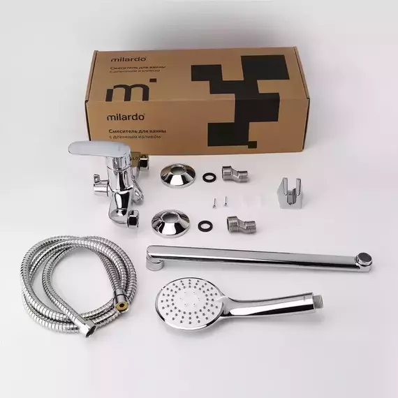 Смеситель для ванны Milardo Rora RORSB00M10 - фото 4