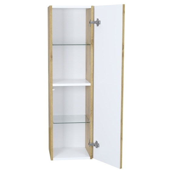 Пенал подвесной Iddis Bild 30 см BIL30V0i97, дуб светлый - фото 3