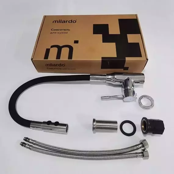 Смеситель для кухни Milardo Meal M01SB2FM05 - фото 5