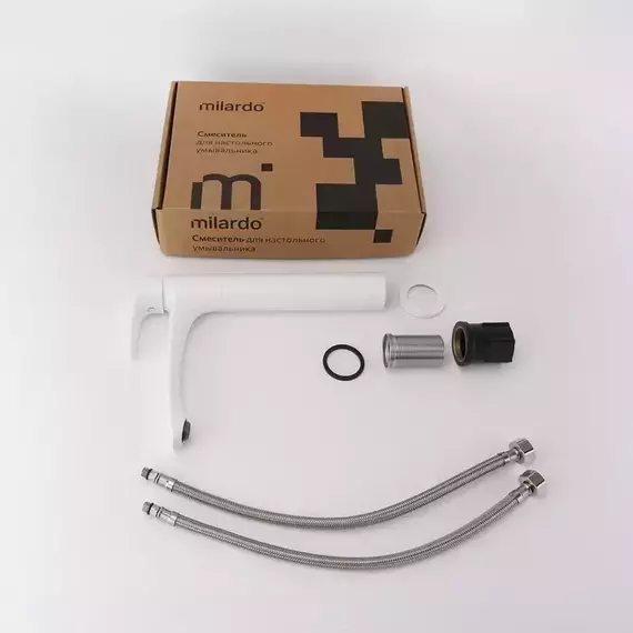 Смеситель для раковины высокий Milardo Rora RORWT01M01 - фото 6