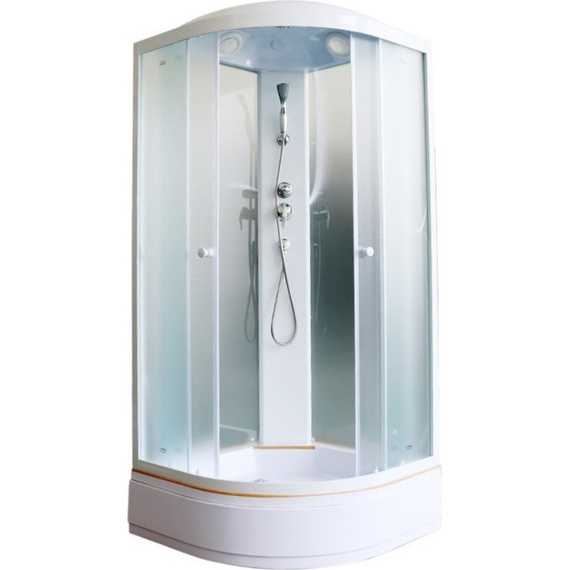Душевая кабина Parly Effect 90х90 см EFM921, белый/матовое - фото 2