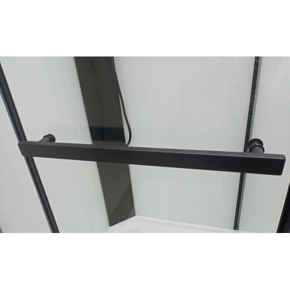 Душевая кабина CeruttiSpa 90х90 см MiMi90B, чёрный/прозрачное - фото 6