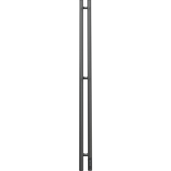 Полотенцесушитель электрический Point Деметра П3 80x1200 мм PN12812GB (возможность скрытого подключения) R, графит - фото 