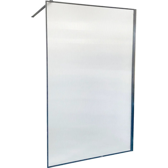 Душевая перегородка CeruttiSpa STRIP T120 120х190 см, чёрный/матовое - фото 2