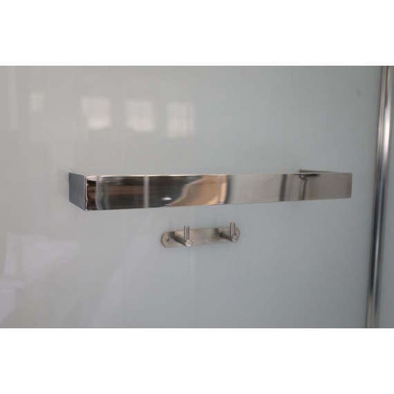 Душевая кабина CeruttiSpa 100х100 см VIVA101, хром/прозрачное (безсиликоновая сборка) - фото 6