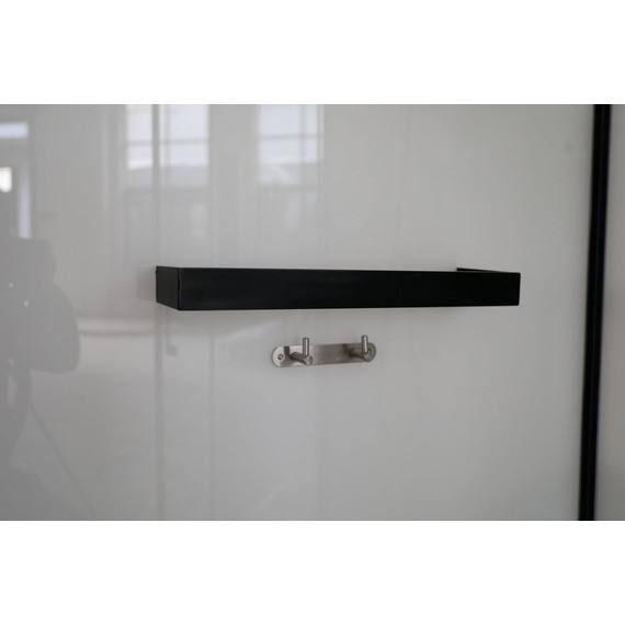 Душевая кабина CeruttiSpa 90х90 см VIVA91B, чёрный/прозрачное (безсиликоновая сборка) - фото 5