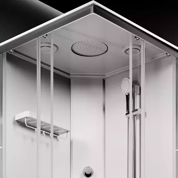 Душевая кабина Am.Pm X-Joy 90x90 см W94C-403-090MT, серебристый/прозрачное - фото 3