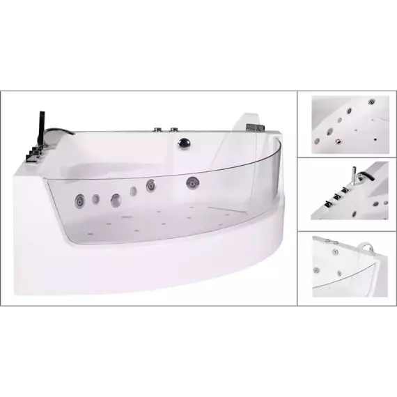 Ванна гидромассажная CeruttiSpa C-401A 150х150 см - фото 3