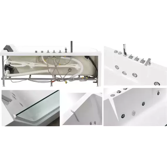 Ванна гидромассажная CeruttiSpa C-403A L 170х80 см - фото 3