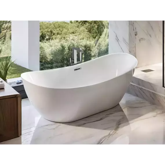 Ванна отдельностоящая CeruttiSpa 187x74 см NEMI170II CT10506 - фото 2