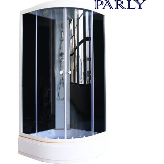 Душевая кабина Parly Classic 90х90 см ECM921, белый/тонированное - фото 2