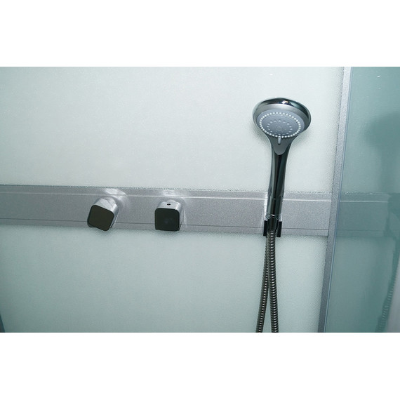 Душевая кабина Parly Frost 80х80 см FQ811, хром/матовое - фото 3